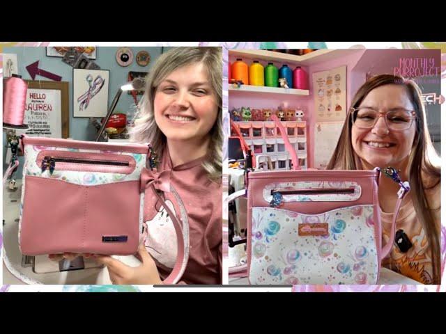 Monthly Purroject with Brittany & Lauren : Sewing the Gaia Crossbody