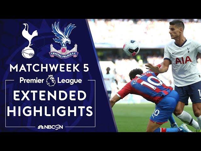 Tottenham Hotspur v. Crystal Palace | PREMIER LEAGUE HIGHLIGHTS | 9/14/19 | NBC Sports