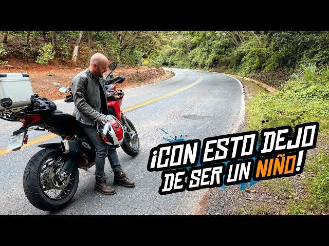 ¡CON ESTO DEJO DE SER UN NIÑO! HICE MI PRIMER VIAJE SOLO EN MOTO | FACUNDO