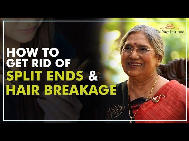 Do this" to fix split ends and damaged hair  | Dr. Hansaji Yogendra