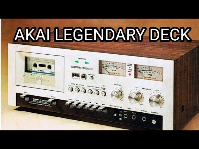 Akai the legendary deck gxc - 730D@maxvintage about in hindi((sold out))