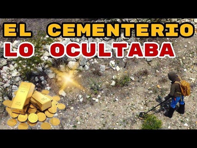 Un CEMENTERIO ABANDONADO ocultaba Monedas antiguas, Buscando tesoros con detector de metales