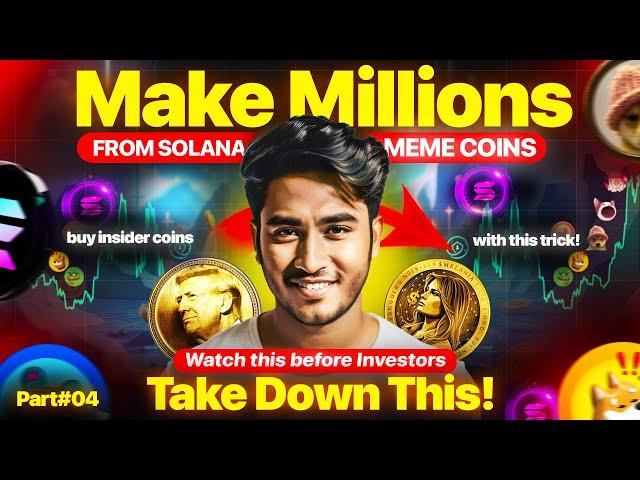 Secret Scalping Trick To Make Millions With Memecoins | Solana Memecoins Guide | Dex Screener