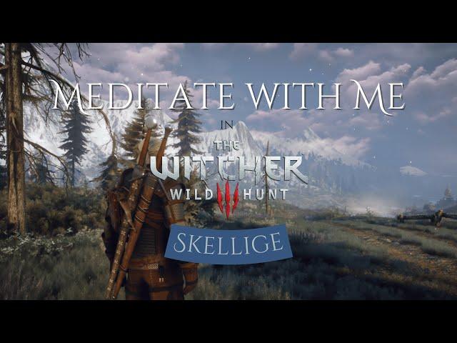 Meditate with Me in The Witcher 3 | Skellige [Pomodoro Timer] [Next Gen] [RTX]