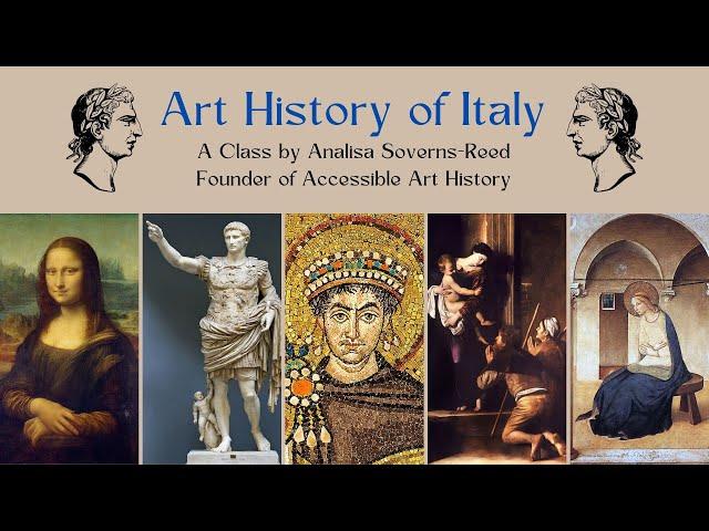 Art of Italy Class Announcement || Accessible Art History Teaches a Class!