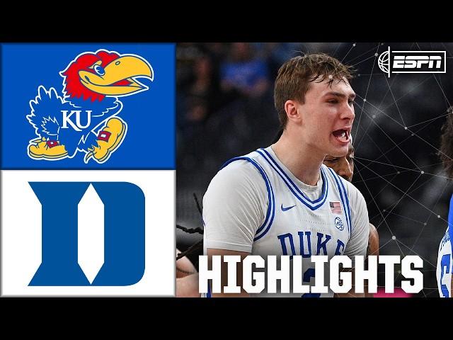 Kansas Jayhawks vs. Duke Blue Devils | Full Game Highlights | ESPN College Basketball