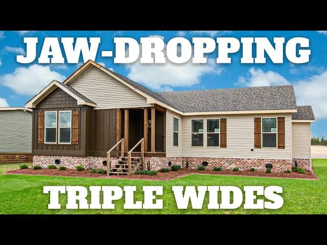 6 Triple Wides You HAVE to see!