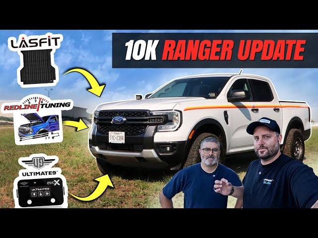 10K Mile UPDATE On Our 2024 Ford Ranger FX4 Build + New MODS