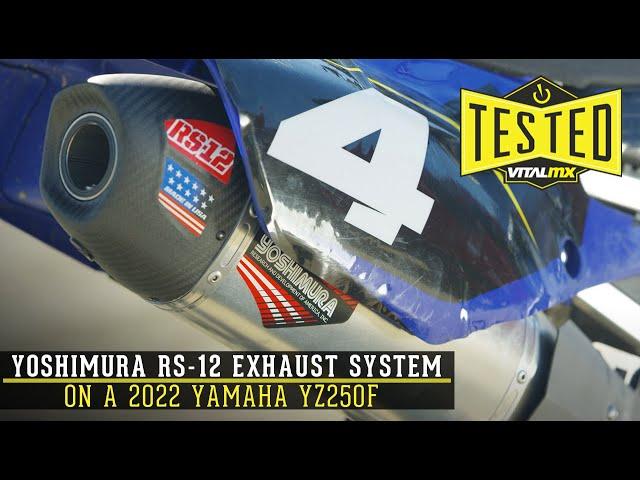 TESTED: Yoshimura RS-12 Exhaust System on 2022 Yamaha YZ250F