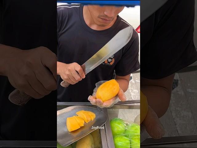 So Sweet Thai Mango - Fruit Cutting Skills