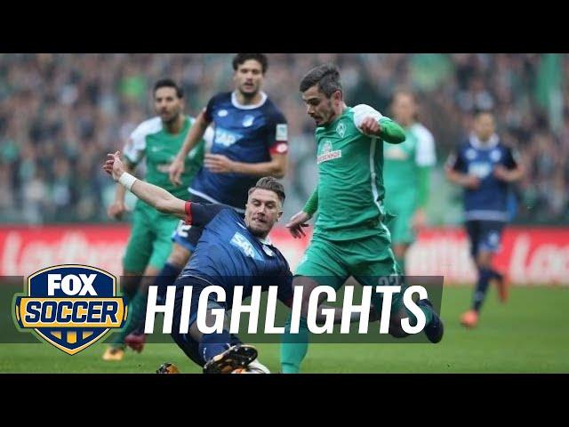 Werder Bremen vs. 1899 Hoffenheim | 2015–16 Bundesliga Highlights