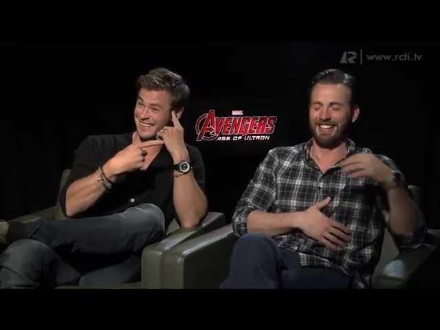 Interview With Chris Hemsworth & Chris Evans - Avenger Age of Ultron