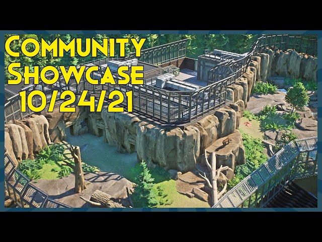 Planet Zoo Community Showcase | Mods, Zoos and Blueprints | 10/24/21