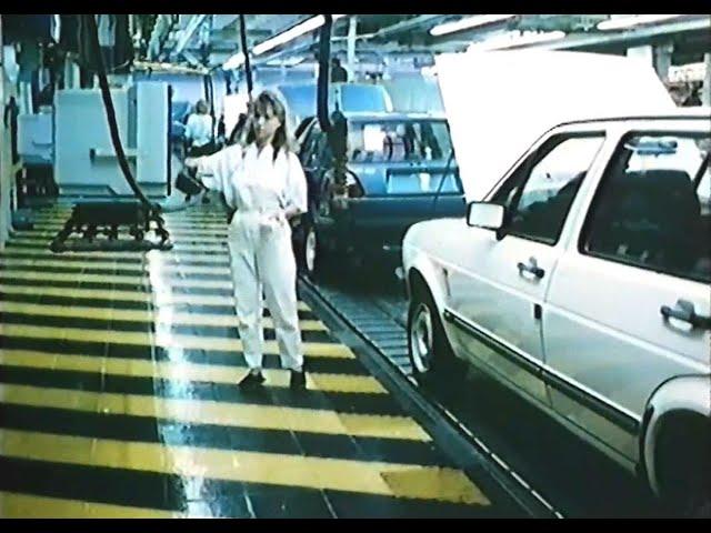 Volkswagen - Wolfsburg Production Line - Visiting Volkswagen (1989)