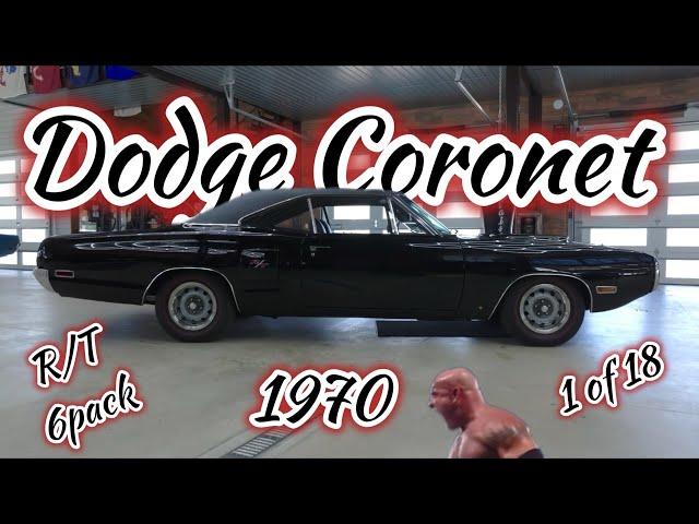 1970 Dodge Coronet R/T 440 6 pack!  GOLDBERG'S GARAGE Ep 20