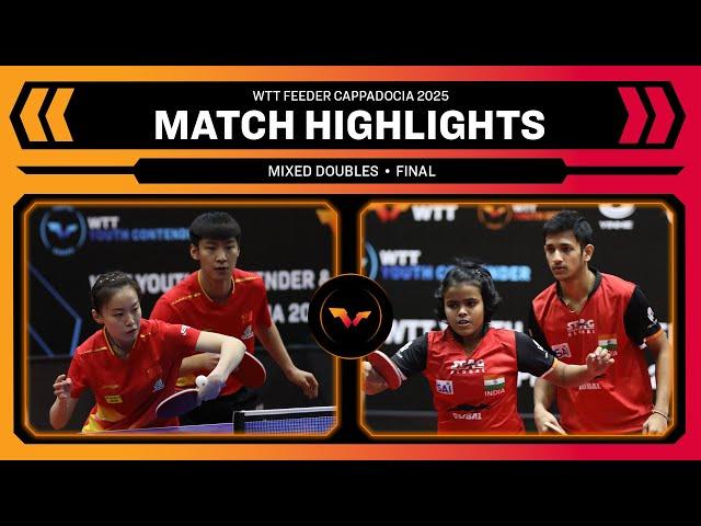 Xue/Han vs Pal/Baisya | XD Final | WTT Feeder Cappadocia 2025