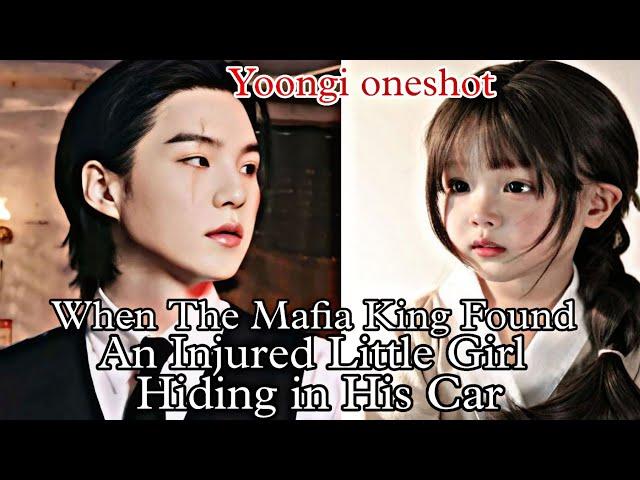 When The Mafia King Found An Injured Little Girl Hiding in His Car #yoongiff #fypシ