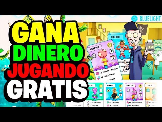 ¡¡ NUEVO JUEGO NFT GRATIS PAGANDO POR JUGAR !! TUTORIAL PASO A PASO BLUE LIGHT