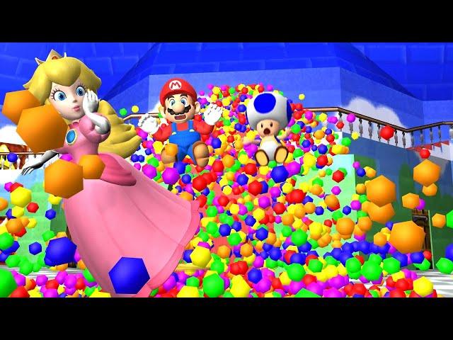 SUPER MARIO - BIG TROUBLE AT PEACH'S CASTLE!!