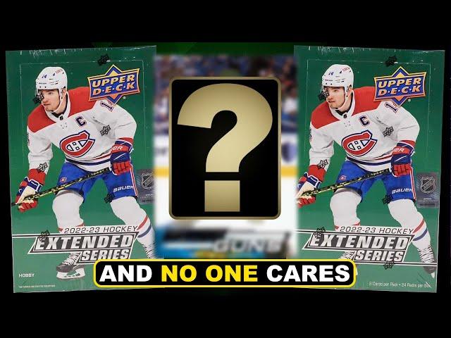 THE HOTTEST 2022-23 ROOKIE... IS IN EXTENDED?!? - 2022-23 Upper Deck Extended Hockey Hobby Box x2