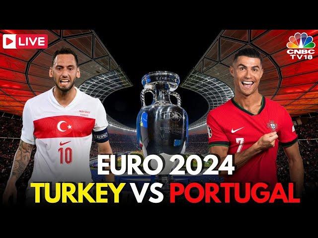 Euro Cup 2024 LIVE | Turkiye vs Portugal Match LIVE Score | Cristiano Ronaldo | TUR vs POR | N18G