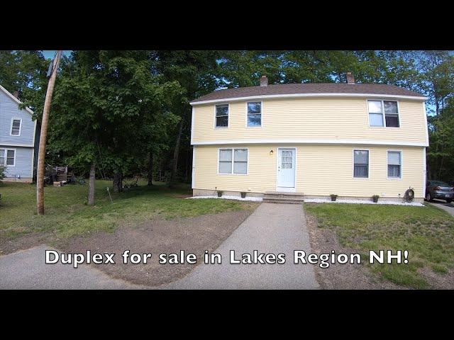 For Sale: Duplex in Lakes Region New Hampshire! [ Belmont, NH real estate video in 4k ]