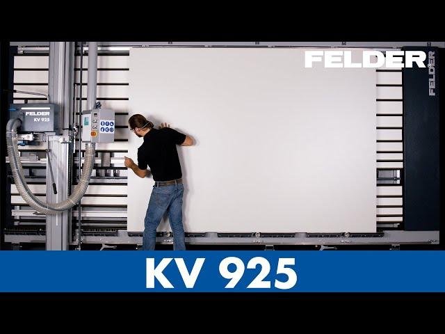 Felder® Vertical Beam Saw KV 925 | Felder-Group