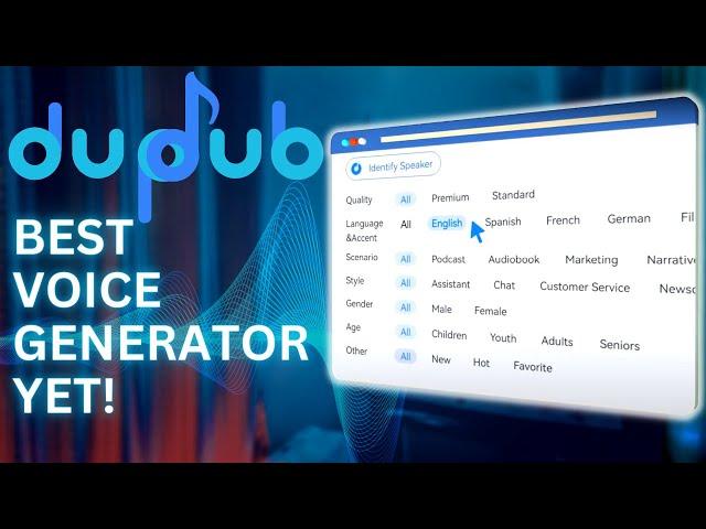 Best AI Voice Dubbing Tool I've Used! - Dupdub Overview