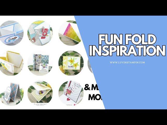 Mega Cardmaking Inspiration - 15 Fun Fold Card Ideas