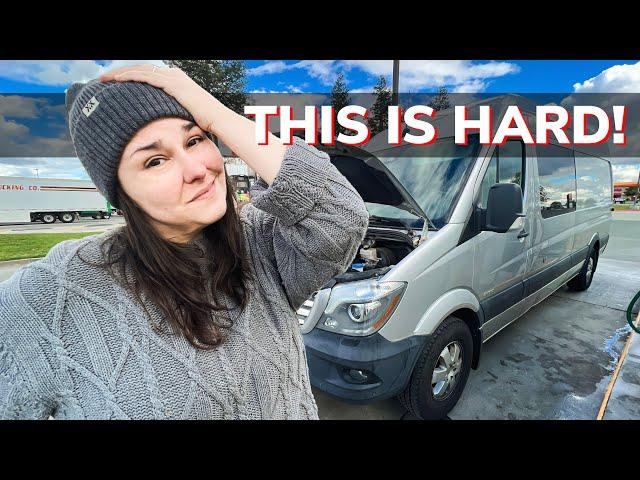 Van Life Is HARD! | Back to State no. 1: California