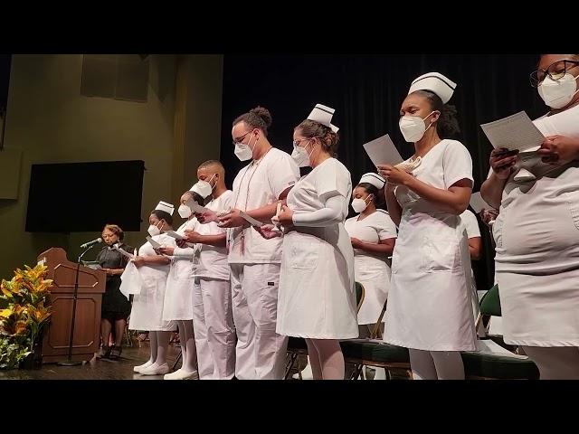 2022 Nursing Pinning Ceremony Nightingale Pledge