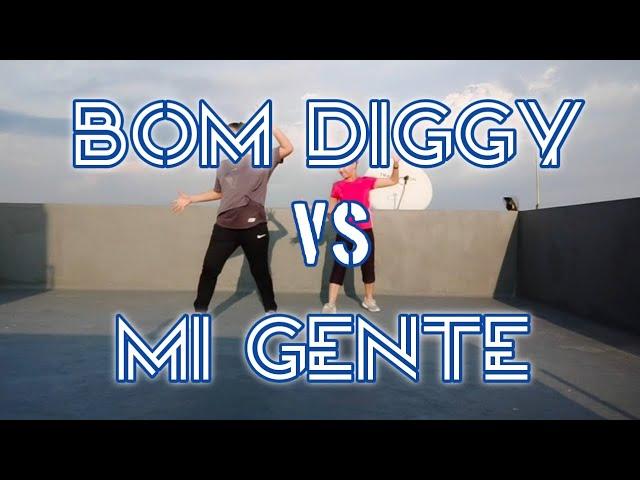 BOM DIGGY vs MI GENTE - DJ Kevin J Remix | IMD ZUMBA