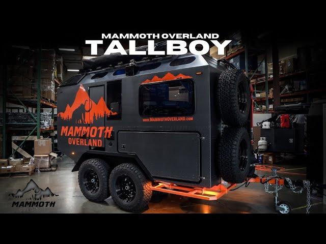 Game Changing Ultra Light 4 Wheel Overland Trailer - Mammoth Overland "TallBoy"