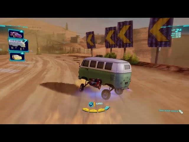 Cars 2: The Video Game | Brand New Fillmore - Canyon Run | potatoe