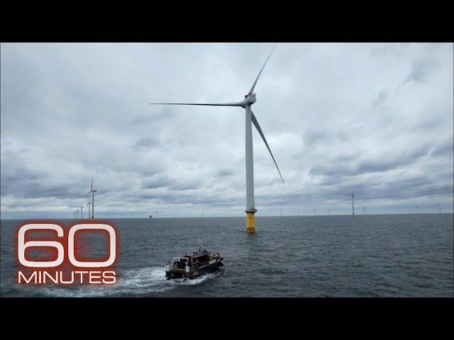 The grand size of offshore wind turbines | 60 Minutes