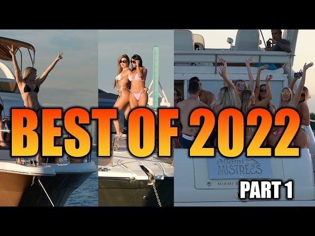 Best of 2022 (Compilation ) Part 1 | Miami River | Sandbar | Droneviewhd