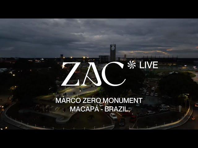 ZAC @ Free Live Set at Macapá City Public Park | Full Show 4K [Progressive House and Techno DJ Mix]