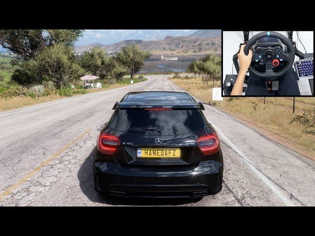 Mercedes A45 AMG - Forza Horizon 5 | Logitech g29 gameplay