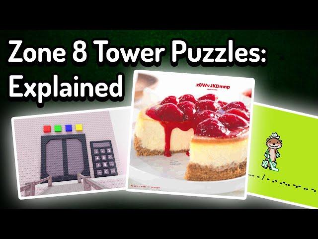 JToH - Zone 8 Tower Puzzles: EXPLAINED (Part 1)