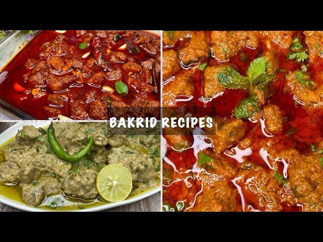 3 BEST VIRAL RECIPES - Gosht Ka ACHAR | DUM Ka Gosht | MALAI Gosht  BAKRID RECIPES  By COOK WITH FEM