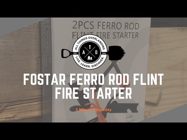 3 Minute Thursday-Cheap Ferro Rods (Fostar, Ferrocerium Alloy Rod, Fire Starter, überleben, Yajuhoy)