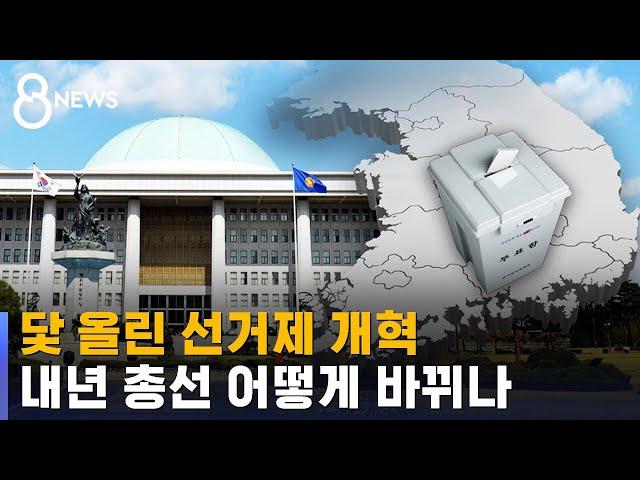 내년 총선 바뀌나…선거제 개혁 동의, 지역구 개편은? / SBS 8뉴스