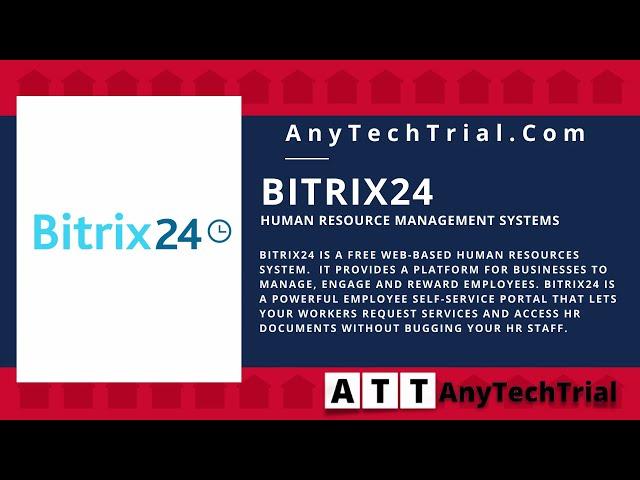 Bitrix 24 - Online Human Resource Management (HRMS) Software | AnyTechTrial.Com