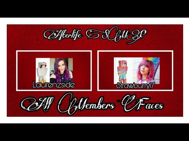 Afterlife SMP| All members faces|