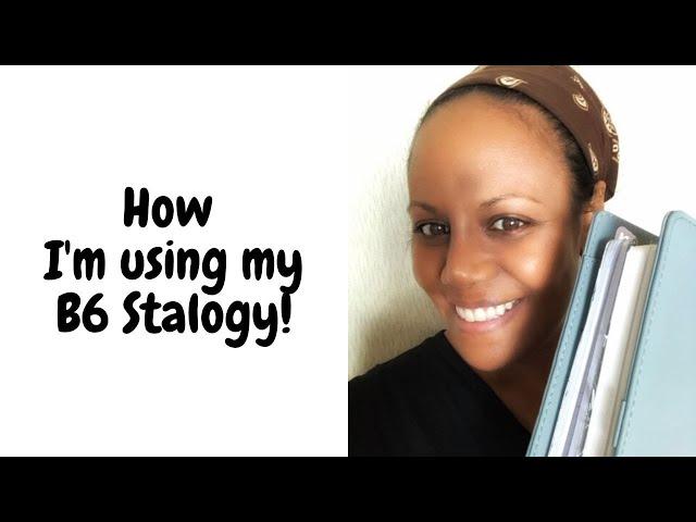 How I'm using my B6 Stalogy notebook!