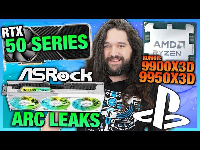 HW News - Intel Selling Offices, B580 GPU Leak, 5090 Imminent, & AMD 9950X3D Rumors