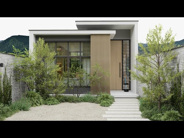 Small and Modern House on a Narrow Plot | 750 ft²