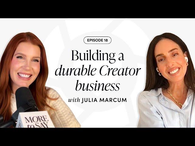 Julia Marcum (Chris Loves Julia) — Building a Durable Creator Business