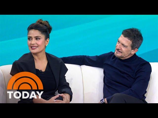 Salma Hayek, Antonio Banderas Talk Friendship, New Movie