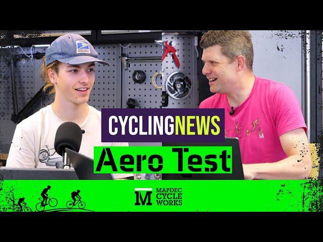 11 Pro bike aero test from Cycling News